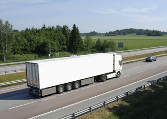 White Trailer Truck White Trailer Truck